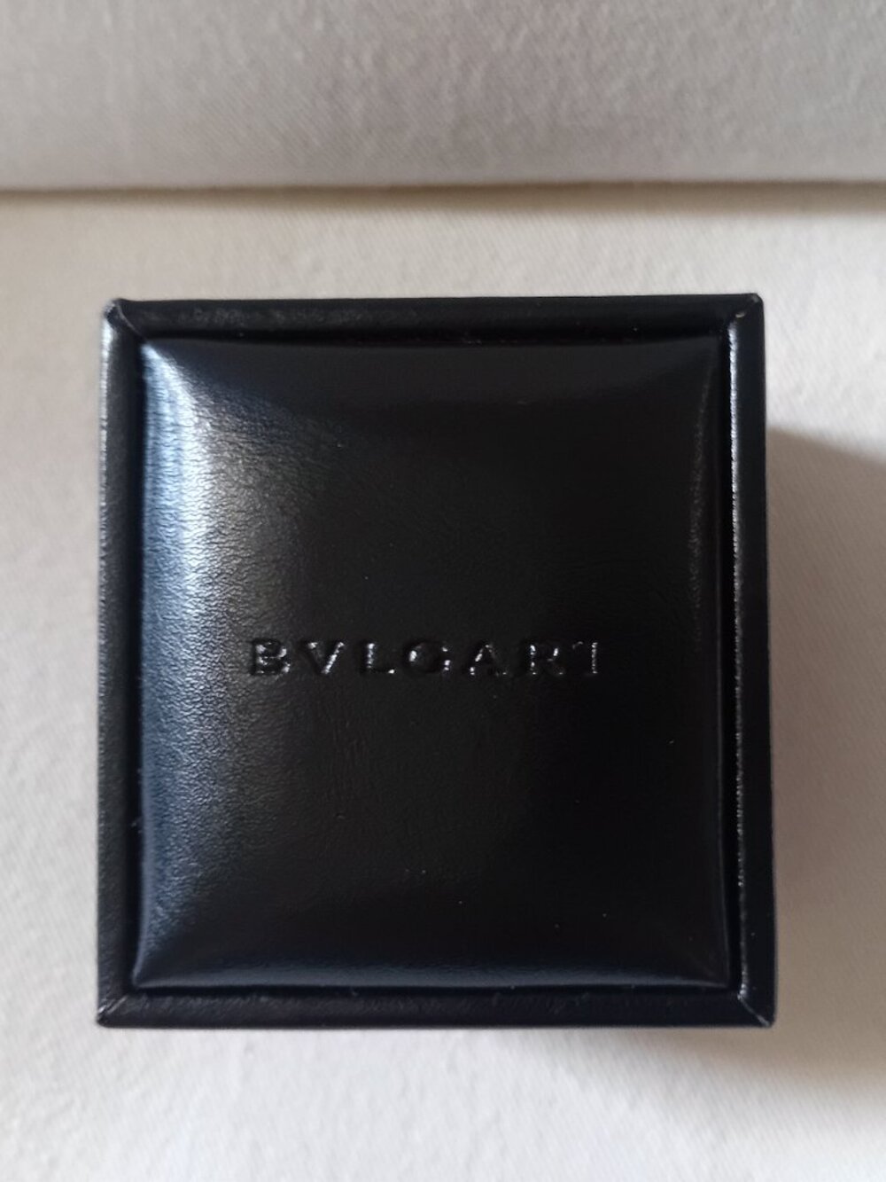 Bvlgari Leather Jewelry Case  EMPTY